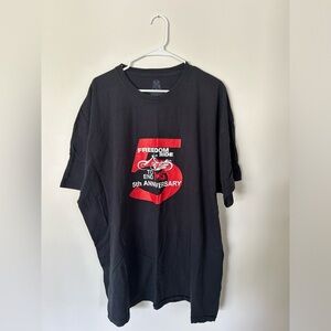 Freedom Ride to End MS Motorcycle Tshirt